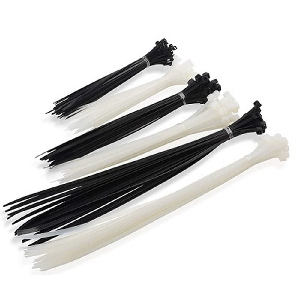Wonder Kablo Bağı Beyaz 7,2X450 Mm 100Ad. (Çekme Kuvveti 49 Kg)