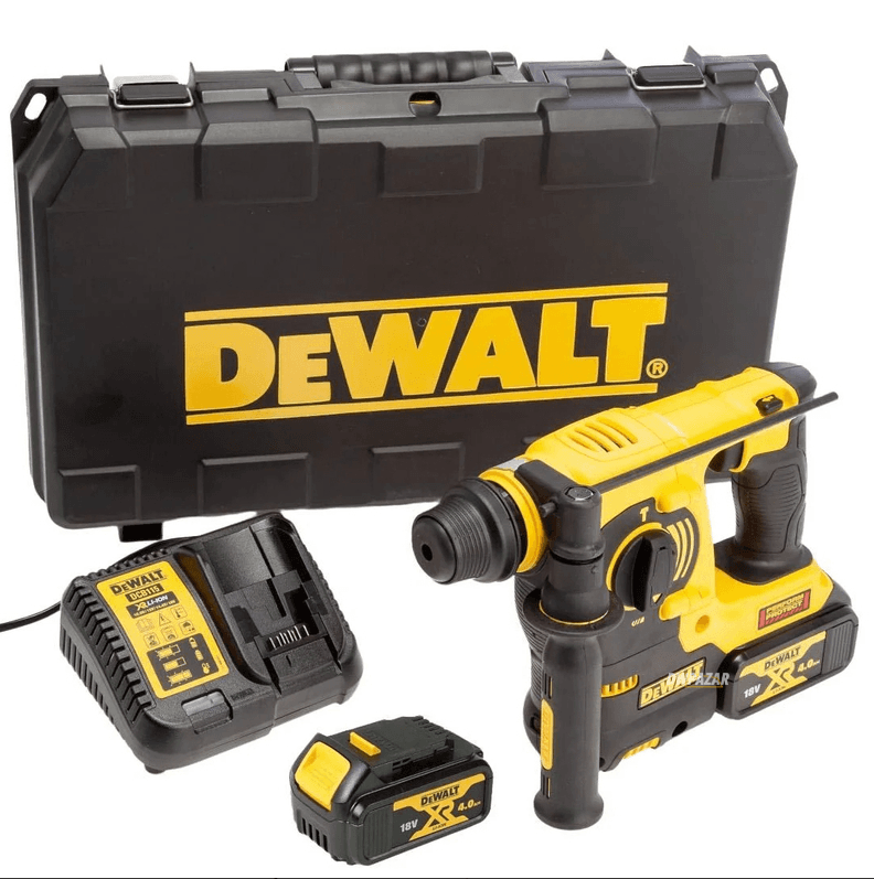 Dewalt DCH253M2-QW Kırıcı/Delici Sds Plus Pnömatik Matkap 18V 4Ah Li-Ion