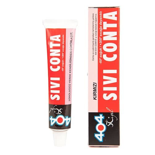 404 Sıvı Conta 45 Gr.Kırmızı