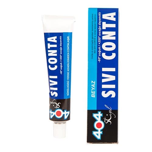 404 Sıvı Conta 80 Gr. Beyaz
